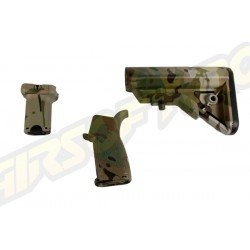 BR FURNITURE - KIT PT. M4 AEG - MULTICAM - SHORT