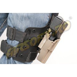 KING COBRA TACTICAL LEG PLATFORM FOR HOLSTER (BLACK)