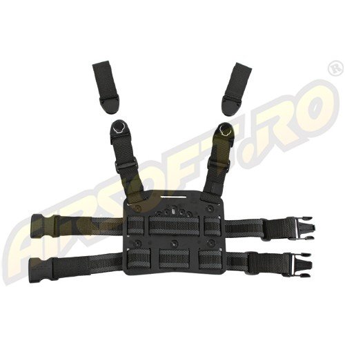 FOOT PLATFORM FOR EVO5 HOLSTER (BLACK)