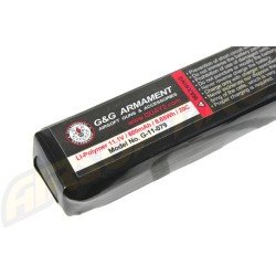 LIPO - ACUMULATOR 11.1V - 800 MAH - MINI-TYPE - M16 STOCK TUBE