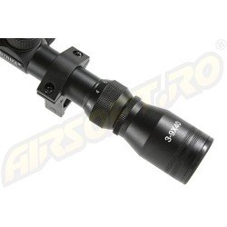 SCOPE 3-9X40 + MOUNT RING