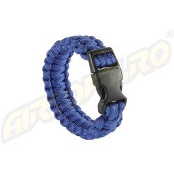 PARACORD - BRACCIALE DI SOPRAVVIVENZA 22MM  - BLU