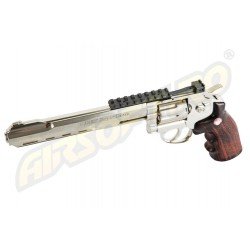 RUGER SUPER HAWK 8 INCH - FULL METAL - GNB - CO2 - SILVER