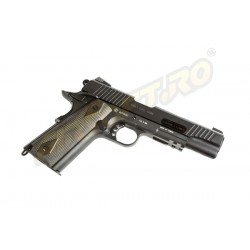 CYBER GUN COLT M1911 RAIL GUN - CO2 - SCARRELLANTE - BLACK MAT