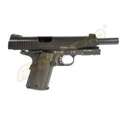 CYBER GUN COLT M1911 RAIL GUN - CO2 - SCARRELLANTE - BLACK MAT