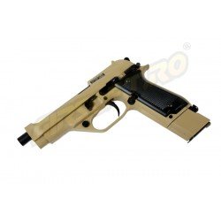 KSC PISTOLA SOFTAIR M93R DESERT SPARTAN - SCARRELLANTE (GBB)