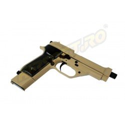 KSC PISTOLA SOFTAIR M93R DESERT SPARTAN - SCARRELLANTE (GBB)