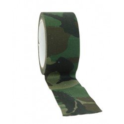 WOODLAND CAMOUFLAGE ADHESIVE TAPE (10 M)