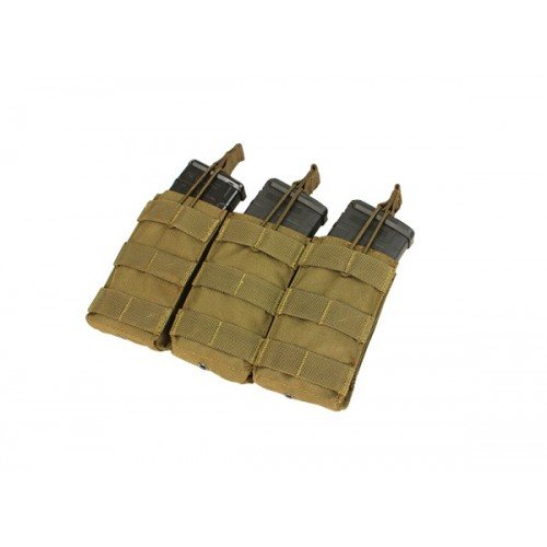 PORT INCARCATOR TRIPLU PENTRU M4/M16 - COYOTE BROWN