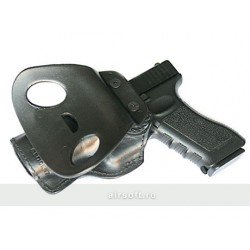 LEATHER BELT HOLSTER FOR G19