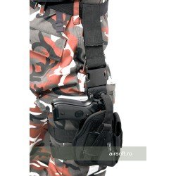 LEG HOLSTER FOR GUN (BLACK)