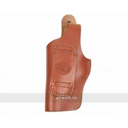 LEATHER BELT HOLSTER FOR WALTHER PPK