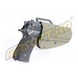 HOLSTER FOR BERETTA 92/98 EVO5 ARES MODEL(OLIVE)