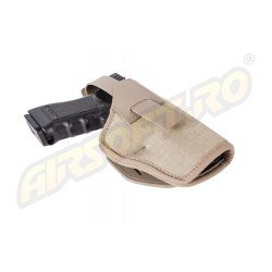 TEACA DIN CORDURA PENTRU G17 - TAN