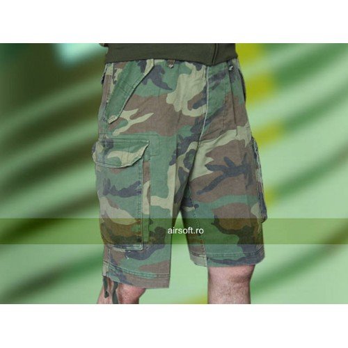 PANTALONCINI MODELLO PARATROOPER (WOODLAND)