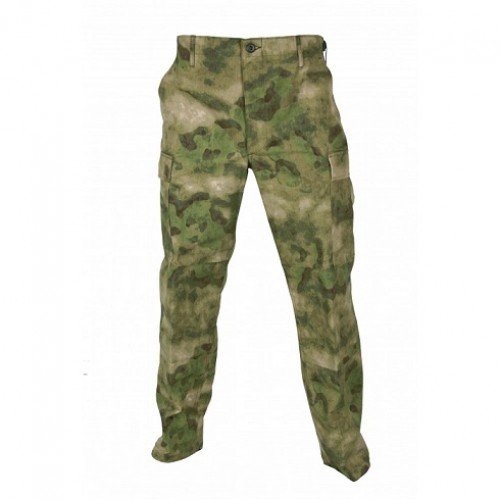 TROUSERS RIPSTOP ACU A-TACS - FOREST GREEN