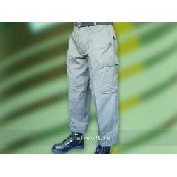 PANTALONI MODEL RIPSTOP PRESPALATI (OLIV)