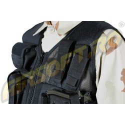 RECON TACTICAL VEST - BLACK