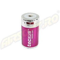 BATTERIA RICARICABILE TECXUS D (R20) 10.000 MAH