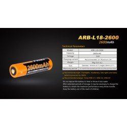 ACUMULATOR ARB-L 18650 - 18-2600MAH