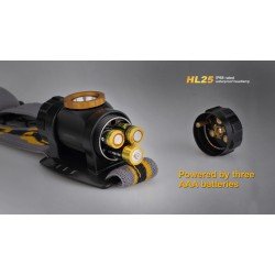 HEADLAMP MODEL HL25 XP-G2 R5 - CHAMPAGNE GOLD