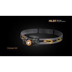 HEADLAMP MODEL HL25 XP-G2 R5 - CHAMPAGNE GOLD