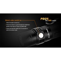 TORCIA MODELLO PD25 XP-L V5