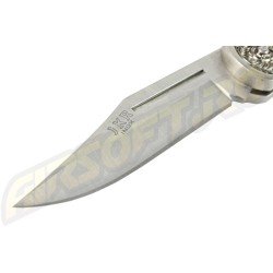 COLTELLO CON MANICO IN ZAMAK - INCISO UCCELLO