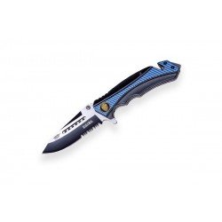 BRICEAG TACTIC CU DESCHIDERE RAPIDA - 8.5 CM - BLACK/BLUE