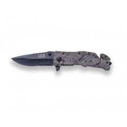 BRICEAG RESCUE CU DESCHIDERE RAPIDA - 8.5 CM - CAMO