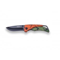 BRICEAG CU CLIP - 8.5 CM - ORANGE/GREEN