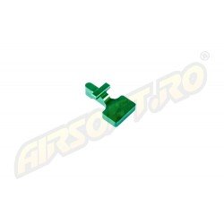 RETRO ARMS CNC AR-15/M4 BOLT CATCH - TYPE B - GREEN