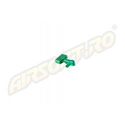 RETRO ARMS CNC AR-15/M4 BOLT CATCH - TYPE B - GREEN