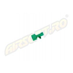 RETRO ARMS BOLT CATCH PT. SERIILE M4/AR15 - CNC - TYPE B - VERDE