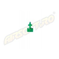 RETRO ARMS CNC AR-15/M4 BOLT CATCH - TYPE B - GREEN