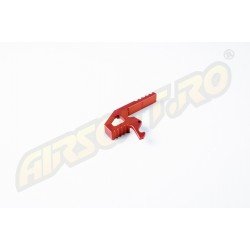 RETRO ARMS EXTENSIE PARGHIE DE ARMARE PT. SERIILE M4 AR15 - CNC - ROSU