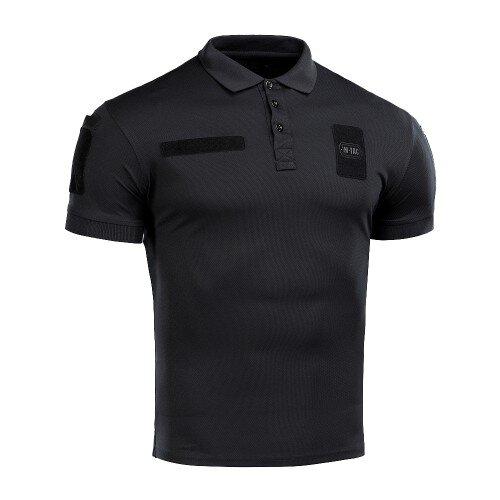 TRICOU POLO ELITE TACTICAL COOLMAX - BLACK