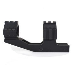 TRI-SIDE RAIL 25.4MM / 30MM MOUNT BASE - BLACK