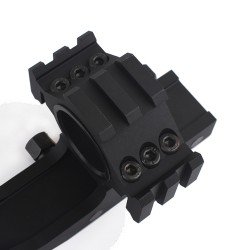 TRI-SIDE RAIL 25.4MM / 30MM MOUNT BASE - BLACK