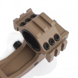 TRI-SIDE RAIL 25.4MM / 30MM MOUNT BASE - DESERT