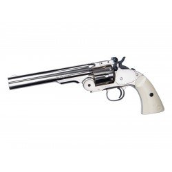 REVOLVER MODEL SCHOFIELD 6 INCH - CO2 - SILVER