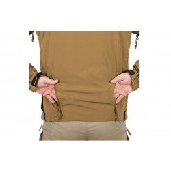 JACHETA COUGAR QSA HID - SOFT SHELL WINDBLOCKER -SHADOW GREY