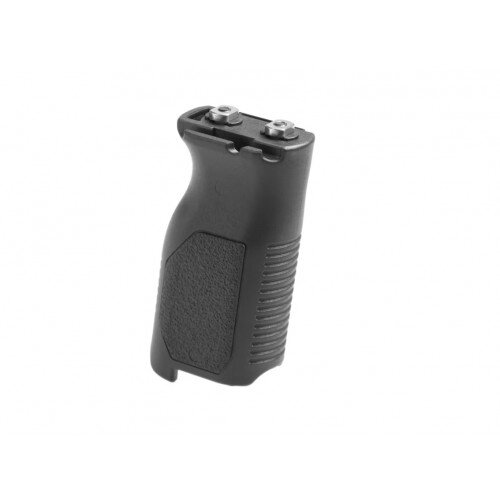 ANGLED VERTICAL M-LOK GRIP WITH CABLE MANAGEMENT LONG - BLACK