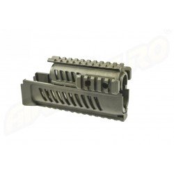 HAND GUARD AK47-74 - 4 RAIL SYSTEM - GREEN