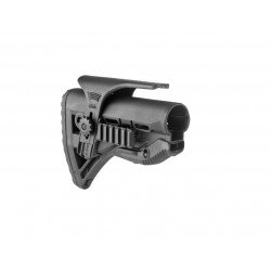 PAT PENTRU AR15 / M16 / M4 STYLE - SHOCK ABSORBING / RAIL - BLACK