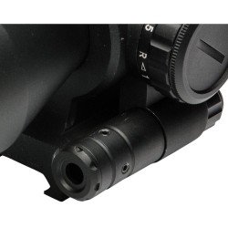 2.5-10X40 - BARRAGE RIFLESCOPE WITH RED LASER