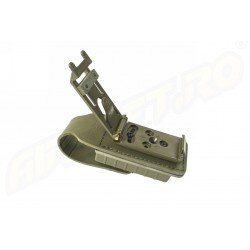 PORT INCARCATOR SIMPLU INCHIS DIN POLIMER - PENTRU GLOCK 17 - GREEN