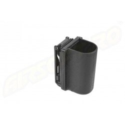 OPENED PEPPER SPRAY HOLDER POUCH IN KYDEX AND TECH - RUBBER