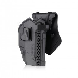 TEACA DIN TEHNOPOLIMER - MODEL RDS - PENTRU GLOCK17/GLOCK17/CZ P10C - BLACK