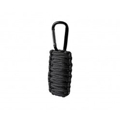 KIT MIC PARACORD PENTRU SUPRAVIETUIRE - NEGRU